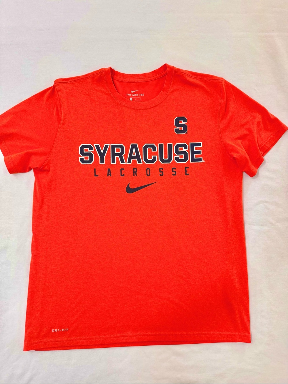 Nike Syracuse Lacrosse Short Sleeve Tee Large